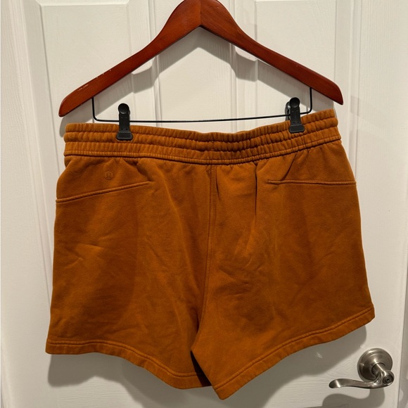 Lululemon Burnt Orange Shorts Size 12 - Picture 2 of 10